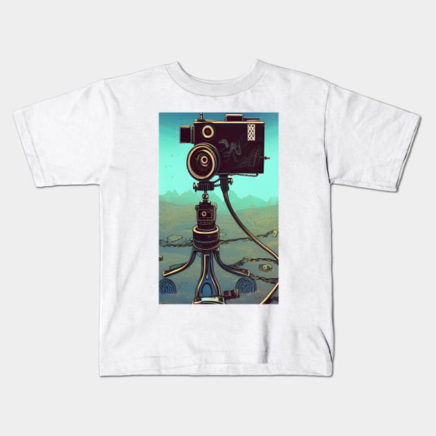 Camera 3 Kids T-Shirt by BryanWhipple